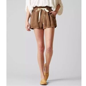 Free People Hi Waisted Washed Shorts sz S NEW # C816